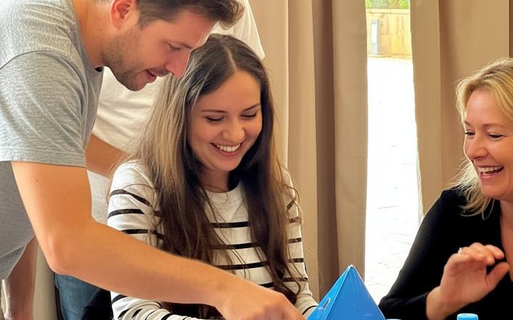 Collaborateurs en atelier de travail autour d’une table